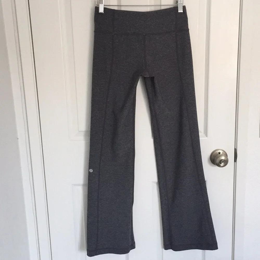 Lululemon gray reversible groove Pants
